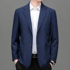 Sophisticated Fashionable Casual Mens Suit Jacket
